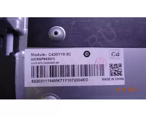 JUC7.820.00255369 HYUNDAI H-LED43EU7008