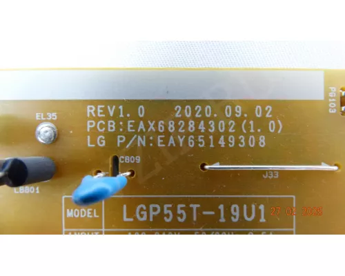 EAX68284302(1.0) для телевизоров LG