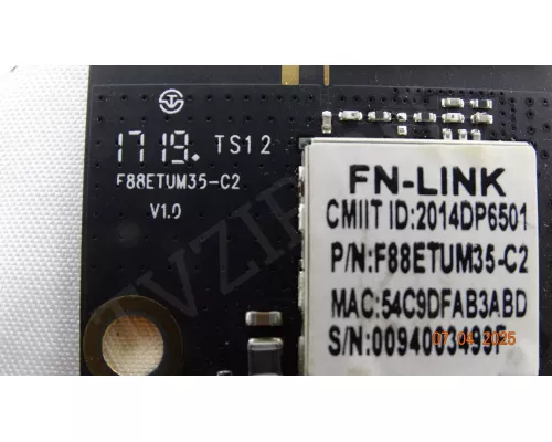 WI-FI F88ETUM35-C2 V1.0 для телевизоров KIVI, MYSTERY, SOUNDMAX, TELEFUNKEN