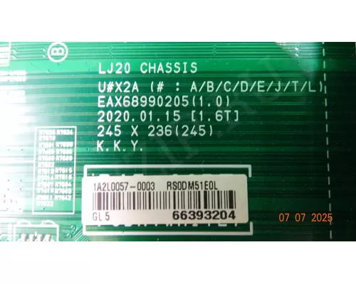 EAX68990205(1.0) EBU66393204 LG 55NANO906NA EAX68990205(1.0) EBU66393204 LG 55NANO906NA
