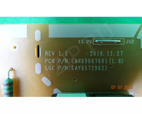 EAX69067601(1.8) LG 55NANO906NA