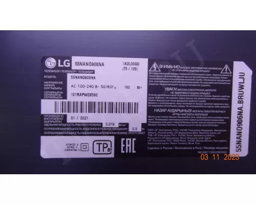 EBR89756301 LG 55NANO906NA EBR89756301 LG 55NANO906NA