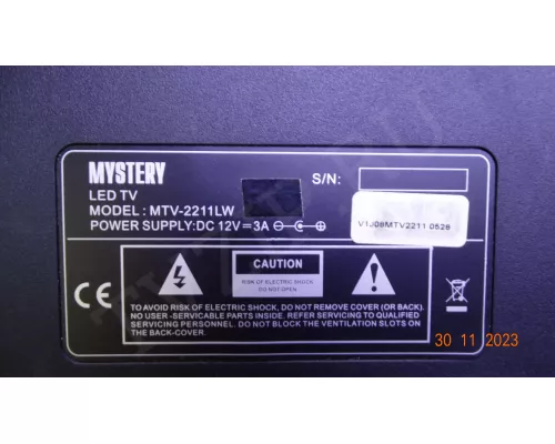 MSTV2205-ZC01-01 MYSTERT MTV-2211LW MSTV2205-ZC01-01 MYSTERT MTV-2211LW