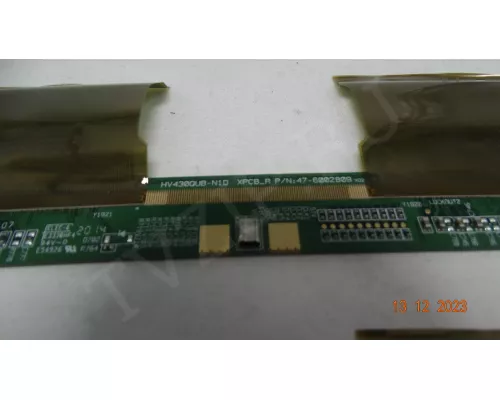 HV430QUB-N1D XPCB_R 47-6002809 HV430QUB-N1D XPCB_L 47-6002808