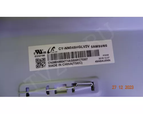 BN41-02635B BN94-13268E SAMSUNG UE49NU7140U