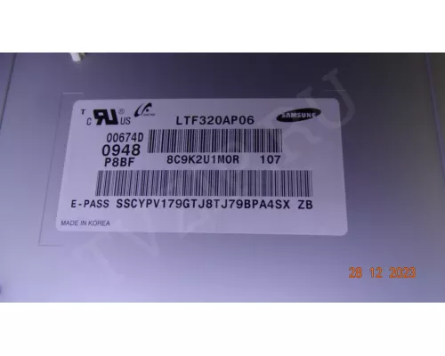 320AP03C2LV0.2 SAMSUNG LE32B450C7W 320AP03C2LV0.2 SAMSUNG LE32B450C7W