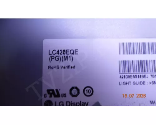 Корыто в сборе с LED подсветкой LG 42UB820V