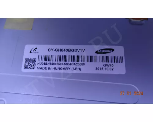 BN41-02098B SAMSUNG UE40J5100AU