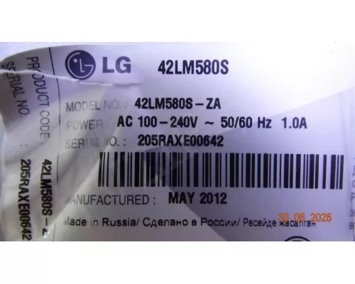 EAX64317403(1.0) EBR75084302 LG 42LM580S EAX64317403(1.0) EBR75084302 LG 42LM580S