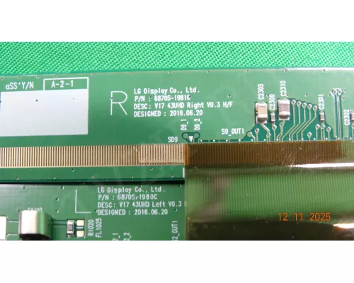 Планки матрицы 6870S-1980C 6870S-1981C