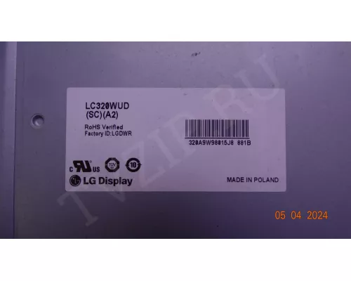 6870C-0312B LG 32LK530 6870C-0312B LG 32LK530