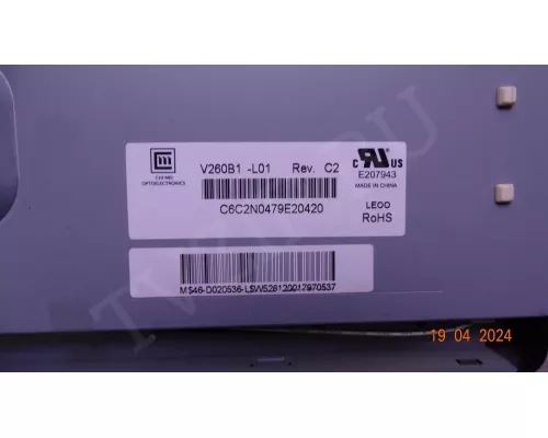 V260B1-L01 REV.C2 V260B1-L01 REV.C2