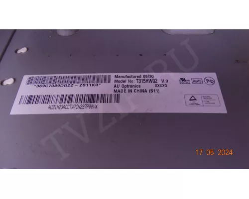 T315HW02 V.3 T315HW02 V.3
