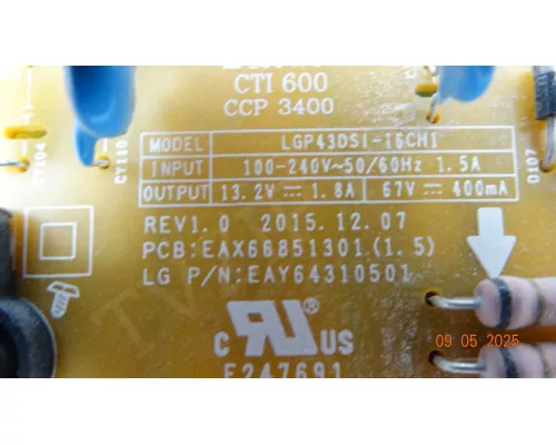 EAX66851301(1.5) для телевизоров LG EAX66851301(1.5) для телевизоров LG