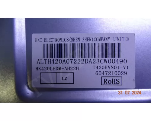 T315HW07 VB ctrl BD 31T14-C0J SUPRA STV-LC42K790FL