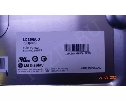715G4722-M1B-000-005X PHILIPS 32PFL5606H/60 715G4722-M1B-000-005X PHILIPS 32PFL5606H/60