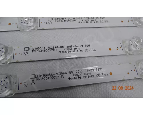 LED49D05A-ZC29AG-01E  HAIER 50 SMART TV BX 