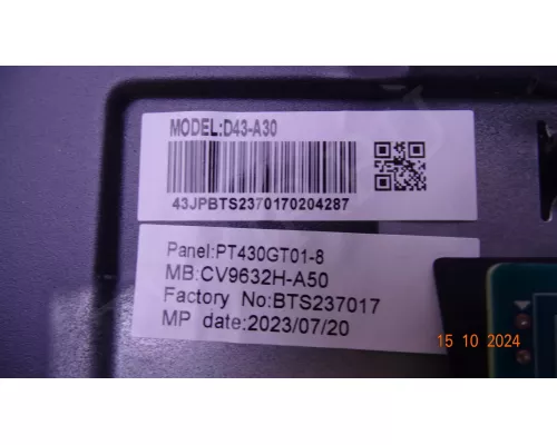 DCDBU-C196A_13 HI VHIX-43U169MSY DCDBU-C196A_13 HI VHIX-43U169MSY