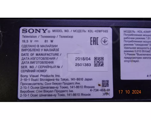 HV430FHB-N1K 47-6021155  SONY KDL-43WF665