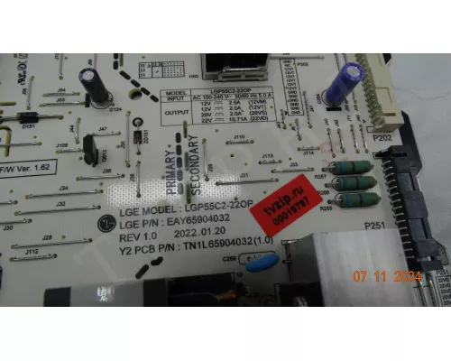 EAY65904032 LG OLED55C2RLA EAY65904032 LG OLED55C2RLA