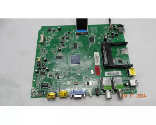 Плата 35021829 DEXP F49B8100K требуется проверка, вырвано часть разъемов Плата 35021829 DEXP F49B8100K требуется проверка, вырвано часть разъемов