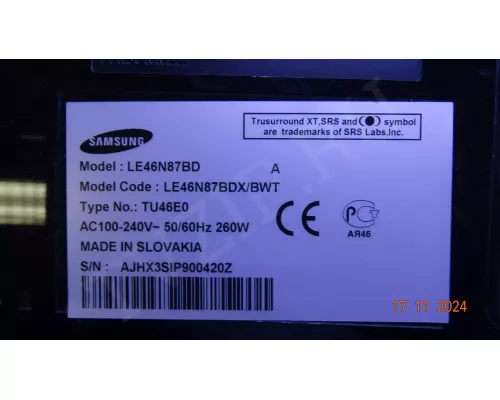 BN41-00813E-MP1.0 BN94-01312L SAMSUNG LE46N87BD BN41-00813E-MP1.0 BN94-01312L SAMSUNG LE46N87BD