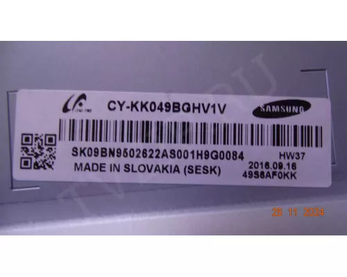 ST4851B01-1-XL-3 ST4851B01-1-XR-3 Samsung UE49K5500AU ST4851B01-1-XL-3 ST4851B01-1-XR-3 Samsung UE49K5500AU