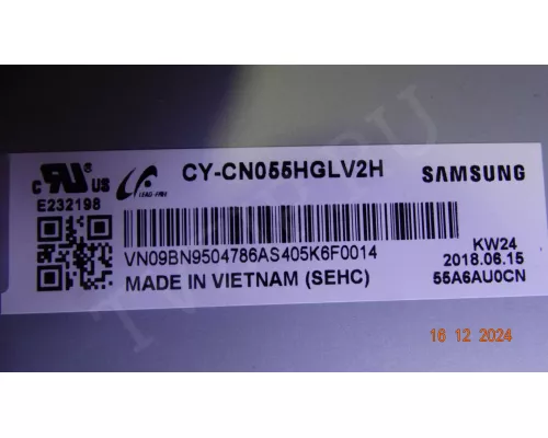 Корыто в сборе с LED подсветкой Samsung UE55NU7300U Корыто в сборе с LED подсветкой Samsung UE55NU7300U