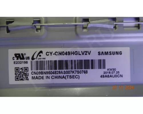 BN41-02568B BN94-12646G Samsung UE49NU7300U