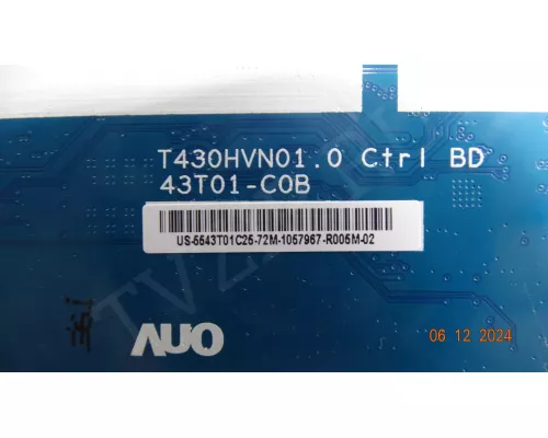 T430HVN01.0 43T01-C0B BBK 43LEX-5038/FT2C T430HVN01.0 43T01-C0B BBK 43LEX-5038/FT2C