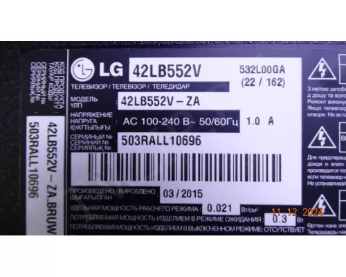 EAX65388006(1.0) EBU62356104 LG 42LB552V EAX65388006(1.0) EBU62356104 LG 42LB552V