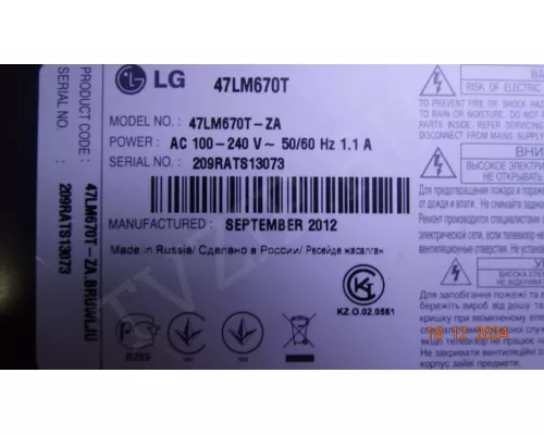 EAX64744201(1.3) LG 47LM670T