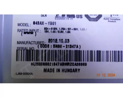 LJ41-10137A SAMSUNG PS43E450A1W LJ41-10137A SAMSUNG PS43E450A1W