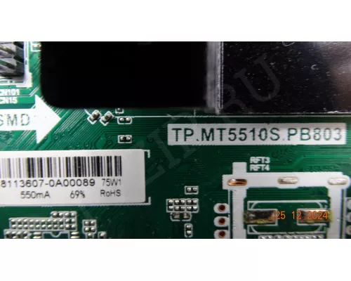 TP.MT5510S.PB803 VR LT-43T01V TP.MT5510S.PB803 VR LT-43T01V