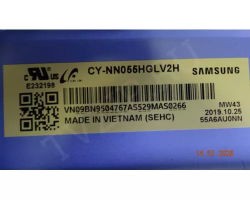 Корыто в сборе с LED подсветкой SAMSUNG UE55RU7140U Корыто в сборе с LED подсветкой SAMSUNG UE55RU7140U