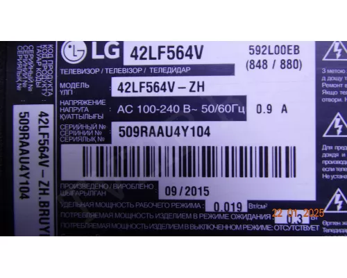 EAX66203803(1.0) EBU63186604 LG 42LF564V