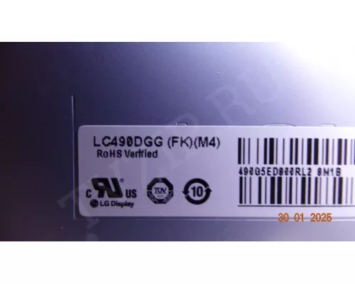6916L-2862C 6916L-2863C LG 49UJ651V