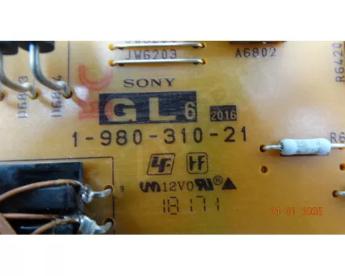 1-980-310-21 SONY KD-55XF7096 1-980-310-21 SONY KD-55XF7096