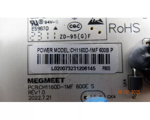 CH1160D-1MF 600B P DEXP 55UCY1 CH1160D-1MF 600B P DEXP 55UCY1