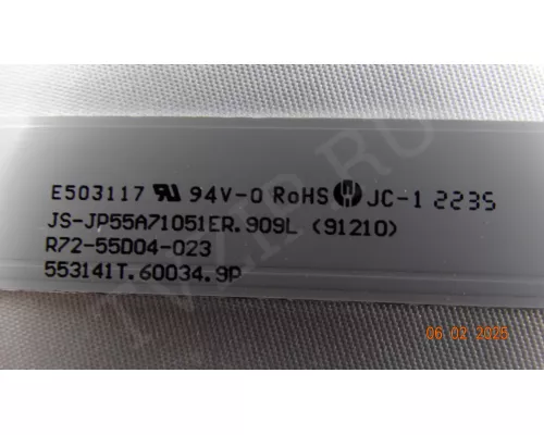 JS-JP55A71051ER.909L HI VHIX-55U169MSY JS-JP55A71051ER.909L HI VHIX-55U169MSY