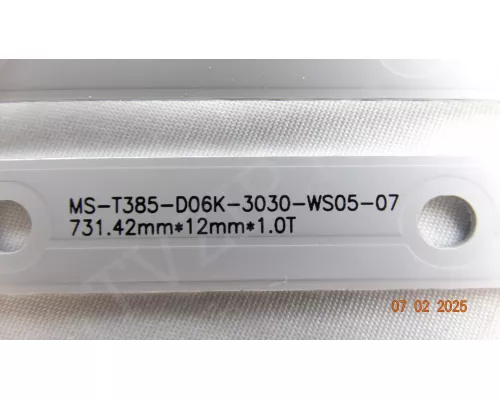 MS-T385-D06K-3030-WS05-07 VR 39VH01BS MS-T385-D06K-3030-WS05-07 VR 39VH01BS