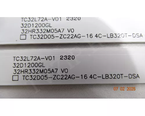 TC32D05-ZC22AG-16 TCL LED32D3000 TC32D05-ZC22AG-16 TCL LED32D3000