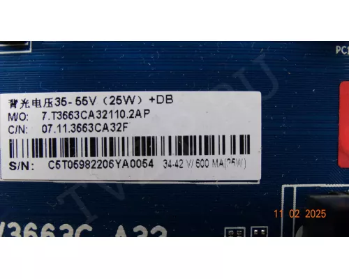 CV3663C-A32 VR 32VH02B CV3663C-A32 VR 32VH02B
