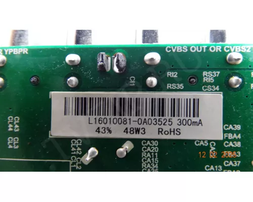 TP.VST59.PB819 AKIRA 32LED38P вздут конденсатор TP.VST59.PB819 AKIRA 32LED38P вздут конденсатор