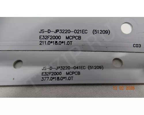 JS-D-JP3220-021EC JS-D-JP3220-041EC (51209) AKIRA 32LED38P
