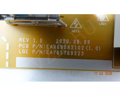 EAX69083102(1.0) LG 65UP75006LF EAX69083102(1.0) LG 65UP75006LF
