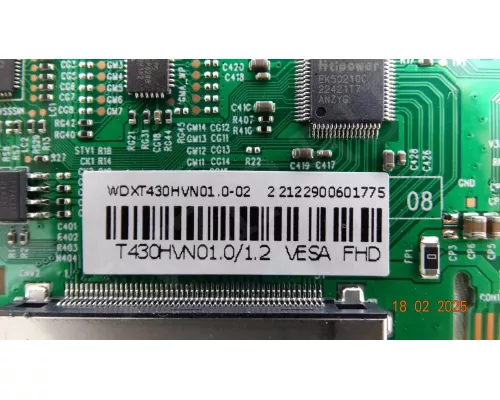 DCBHM_A2607_01 T430HVN01.0/1.2 VR 43VF13BS DCBHM_A2607_01 T430HVN01.0/1.2 VR 43VF13BS