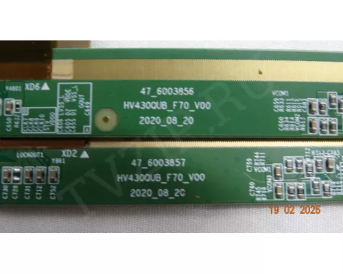 HV430QUB_F70_V00 47_6003856 47_6003857 XIAOMI L43M6-6ARG HV430QUB_F70_V00 47_6003856 47_6003857 XIAOMI L43M6-6ARG