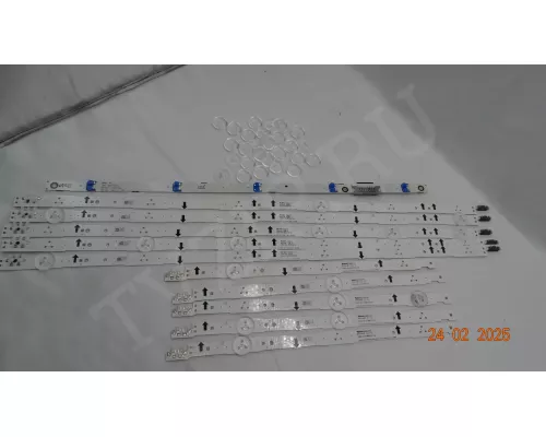 LM41-00099K LM41-00099H Samsung UE40J6300AU нужно клеить много линз