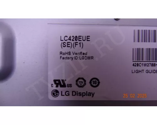 6870C-0401B LG 42LM580S 6870C-0401B LG 42LM580S